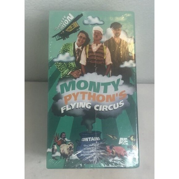 VHS Monty Pythons Flying Circus A&E Season No 2 Boxed Set New Sealed - Picture 3 of 6